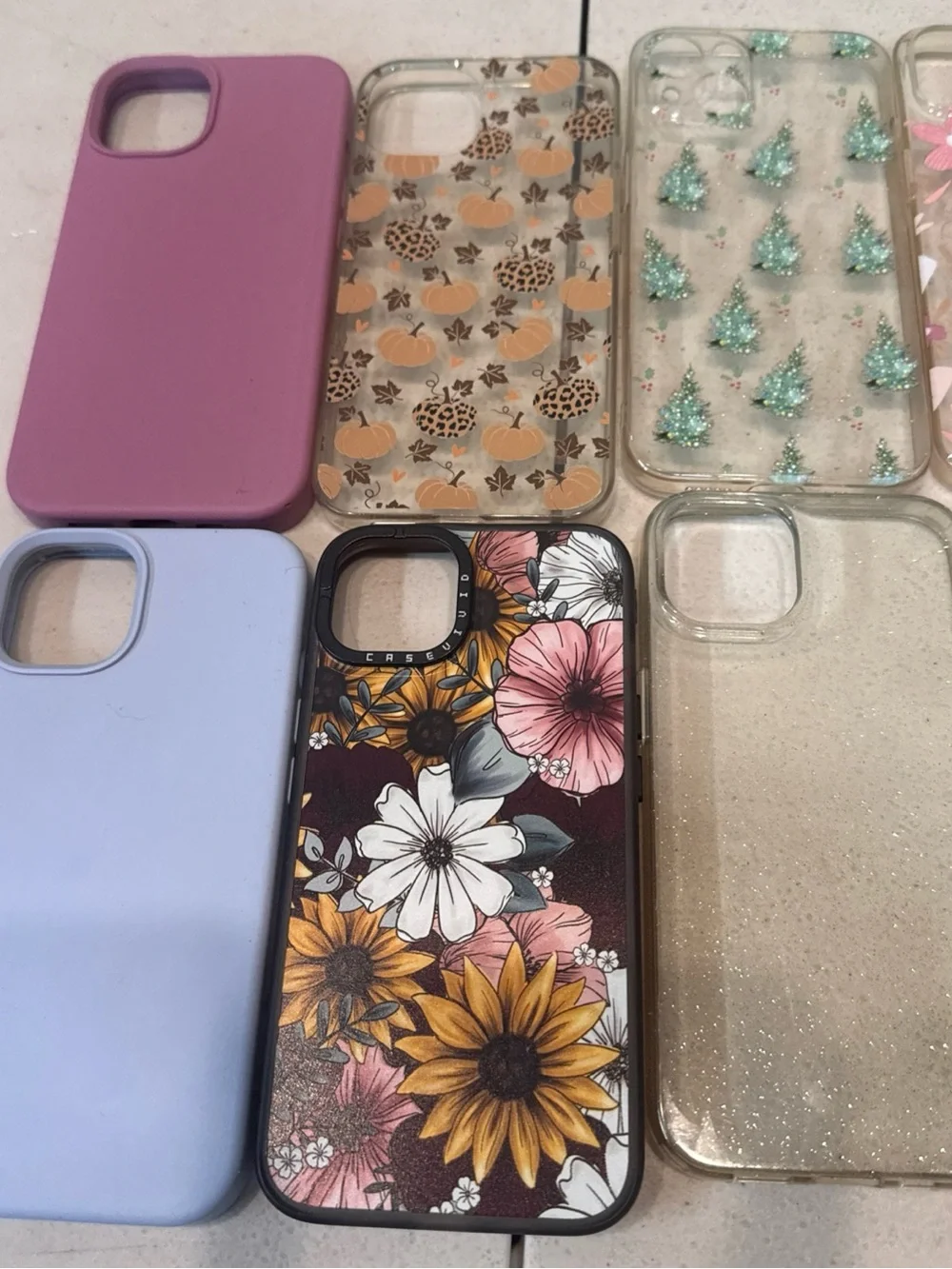 Bundle of 12 misc/holiday iphone 13 cases